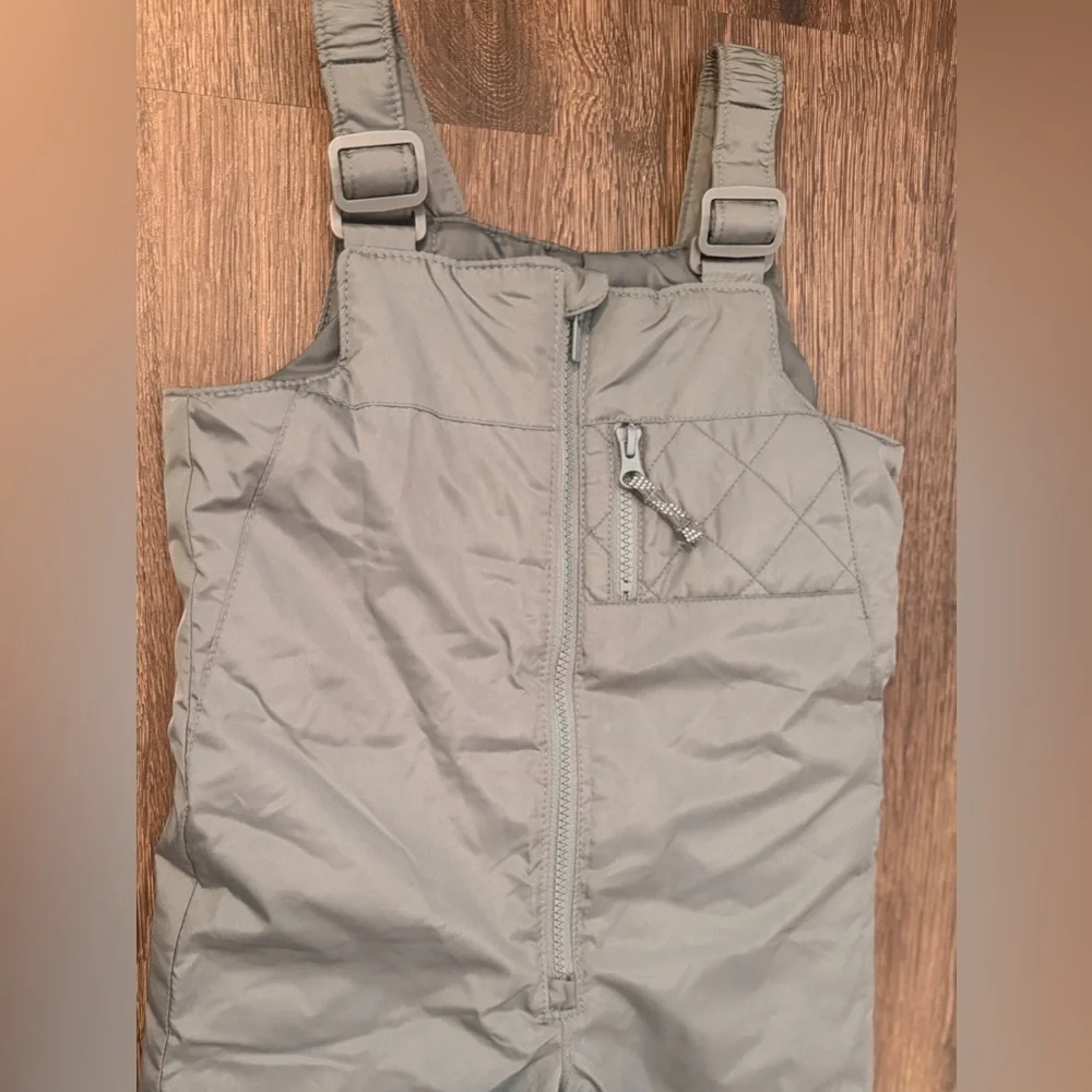 Old Navy Kids Gray Snow Overalls